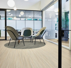 Forbo Marmoleum Striato Textura 5251 black glacier фото 2 | FLOORDEALER
